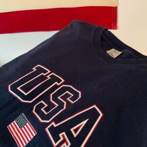 M.J. Soffe Navy Blue USA 2XL T-Shirt